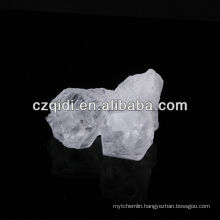 99% Natural kalium alum colorless cube crystals